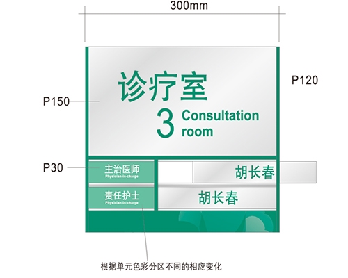 内蒙古科室标识牌供选方案A