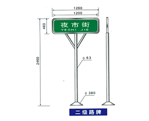 内蒙古地名标识牌